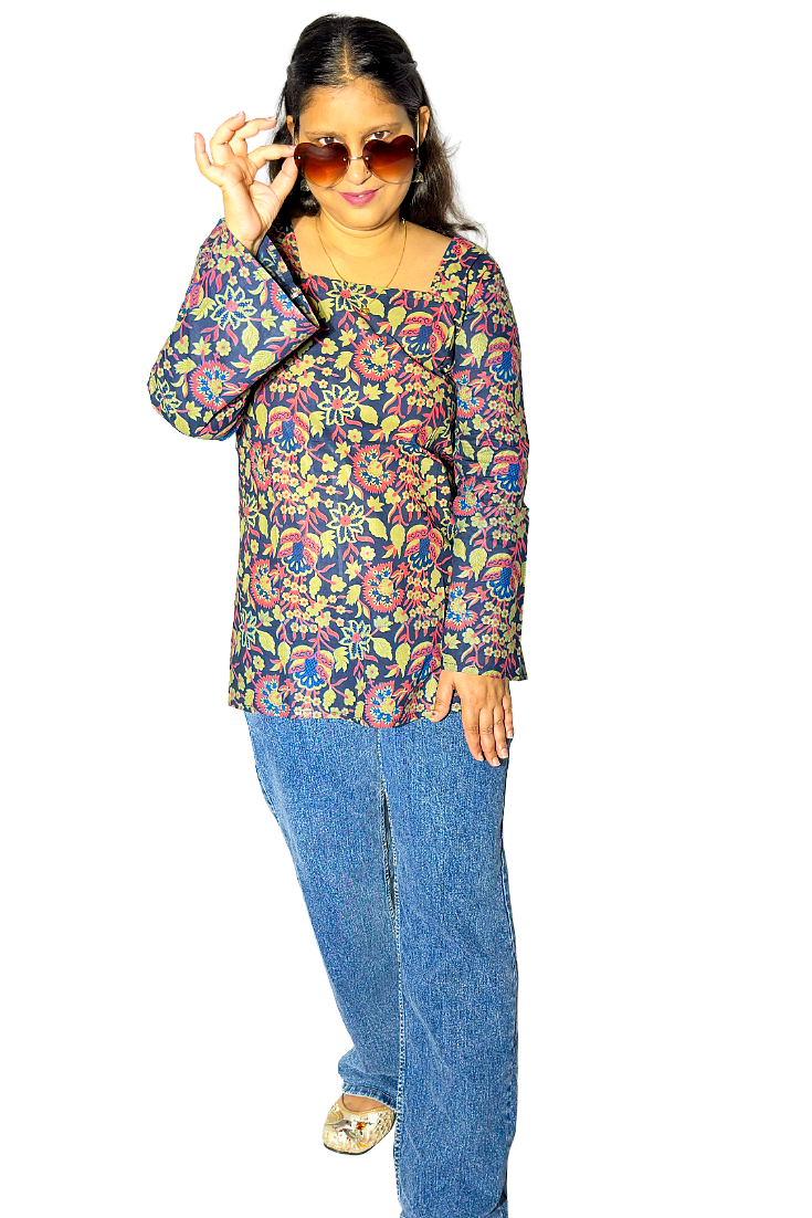 Garden Cotton Kurti - Image 8