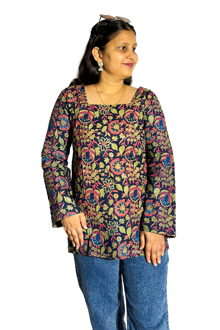Garden Cotton Kurti - Image 3