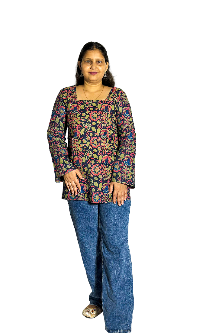Garden Cotton Kurti